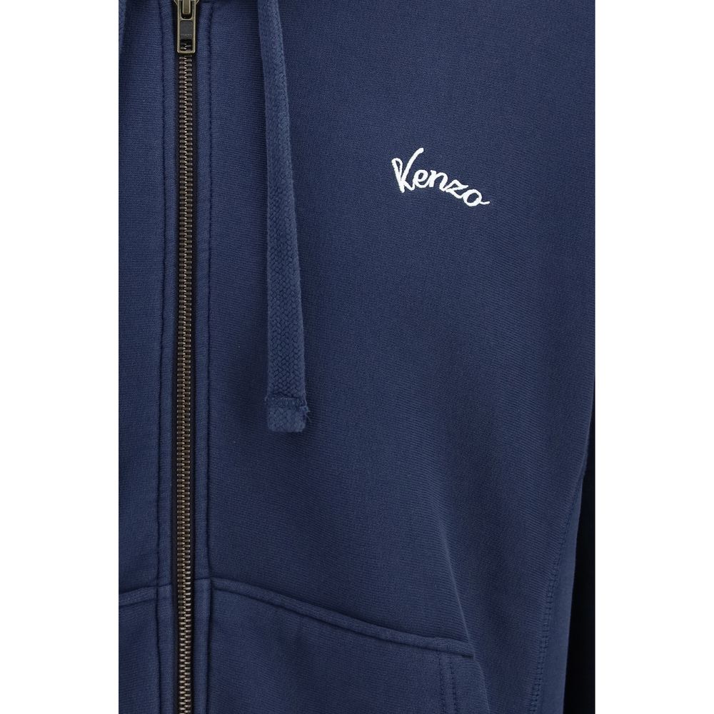 Blue Cotton Sweatshirt