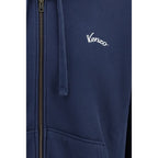 Blue Cotton Sweatshirt