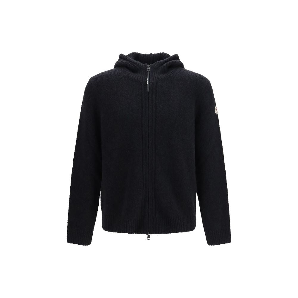 Black Wool Oves Aries Hoodie