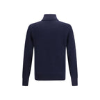 Blue Cashmere Turtleneck