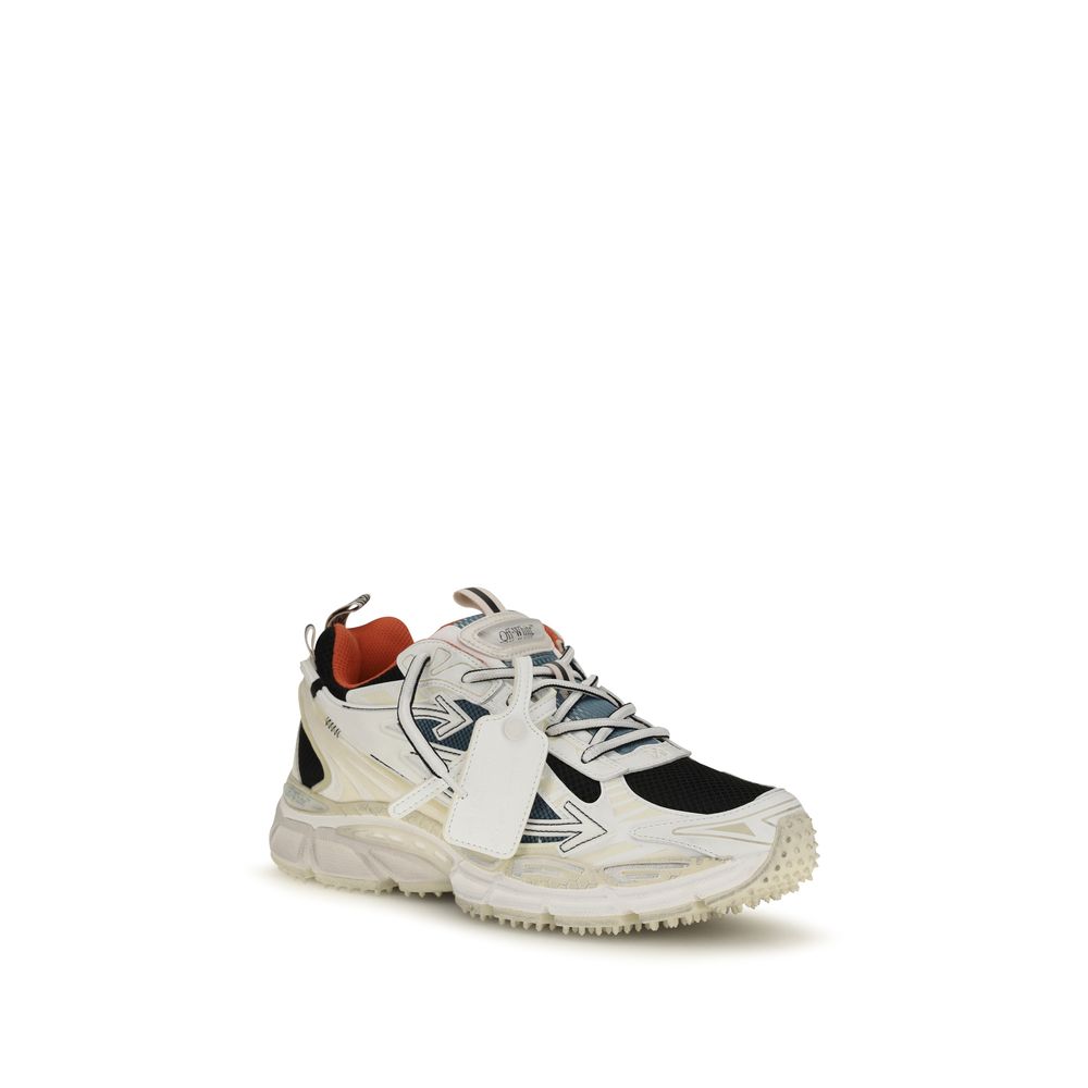 Multicolor Fabric Athletic Sneakers