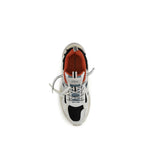 Multicolor Fabric Athletic Sneakers