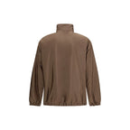 Multicolor Recycled Polyamide Full-Length Jacket
