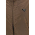 Multicolor Recycled Polyamide Full-Length Jacket