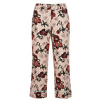 Pink Cotton Women Pant
