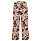Pink Cotton Women Pant