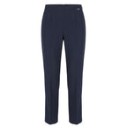 Blue Viscose Women Pant