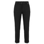 Black Viscose Women Pant