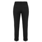 Black Viscose Women Pant