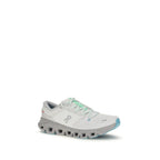 White Fabric Athletic Sneakers