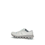 White Fabric Athletic Sneakers