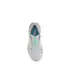 White Fabric Athletic Sneakers