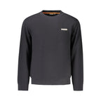 Black Cotton Men's Sweatshirt