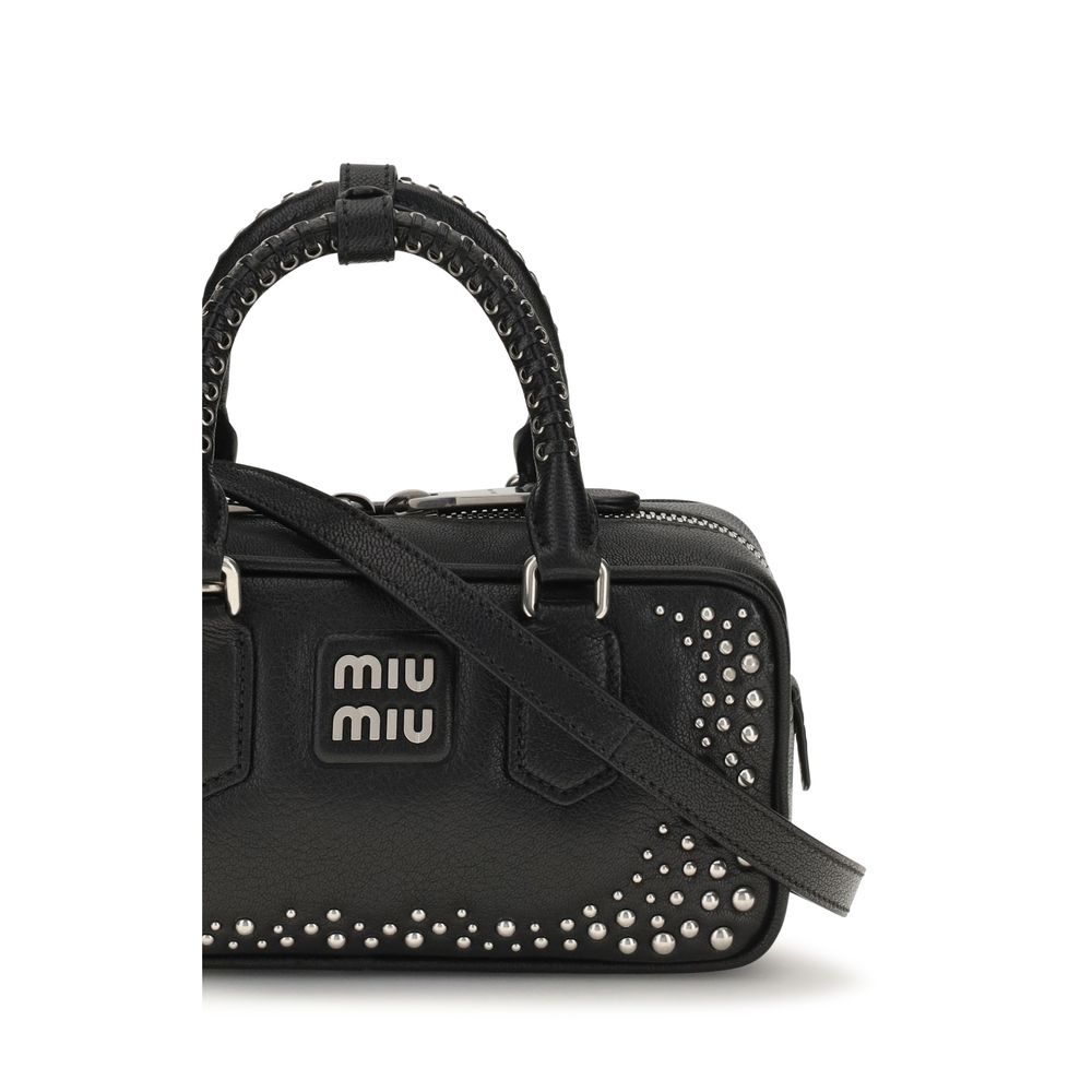 Black Calf Leather Bos Taurus Shoulder Bag