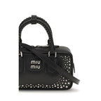 Black Calf Leather Bos Taurus Shoulder Bag
