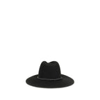 Black Wool Oves Aries Fedora