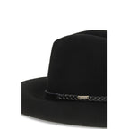 Black Wool Oves Aries Fedora