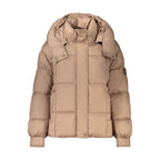 Brown Polyester Women's Jacket