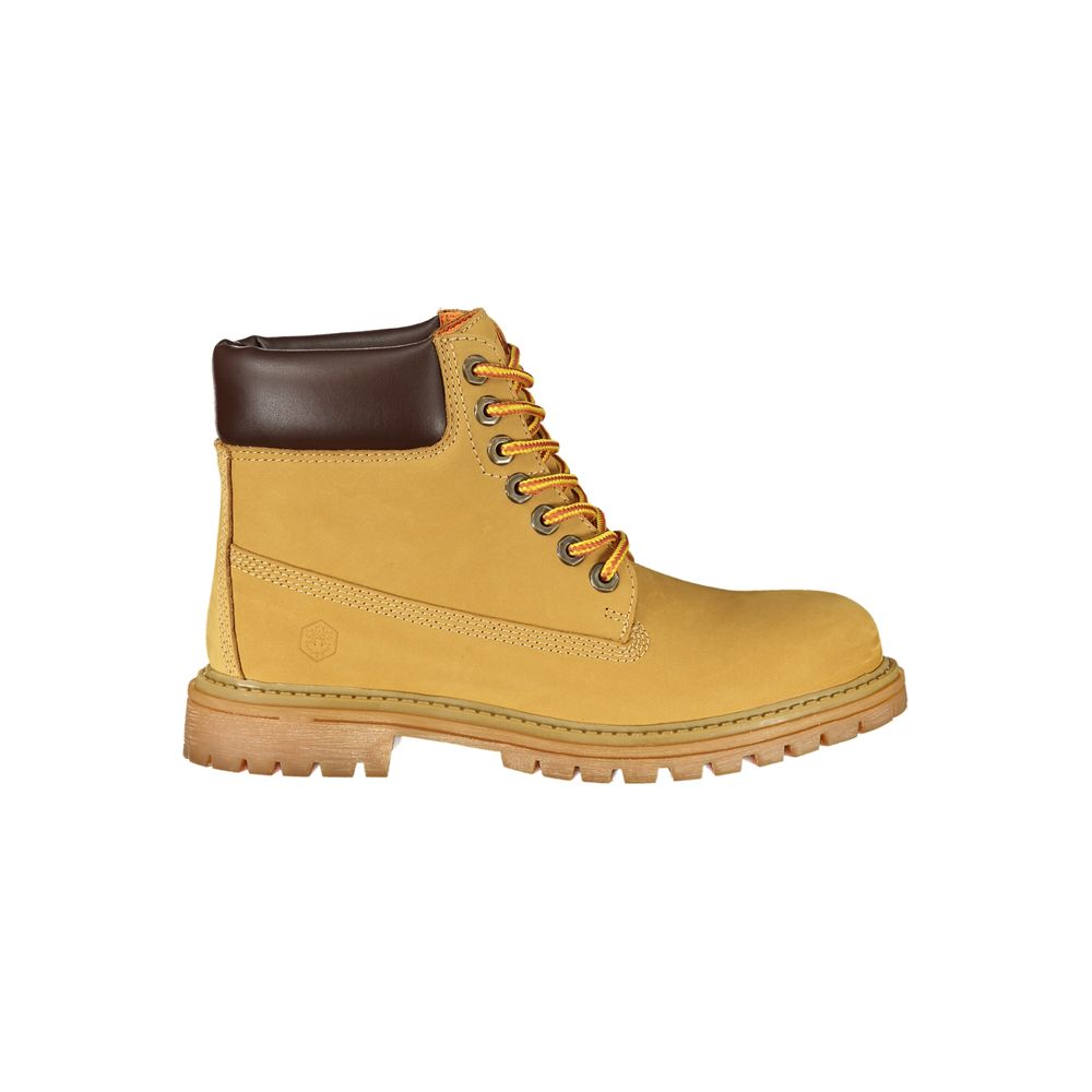 Yellow Leather Women's Boot