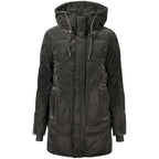 Black Polyurethane Women's Jacket
