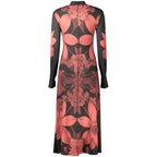 Black Polyester Women's Dress