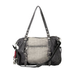 Black Cotton Women's Bag