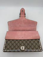 GUCCI DIONYSUS GG Supreme with Diamonds Handbag