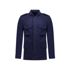 Navy Blue Cotton Jacket