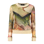 Beige Polyester Womens Shirt
