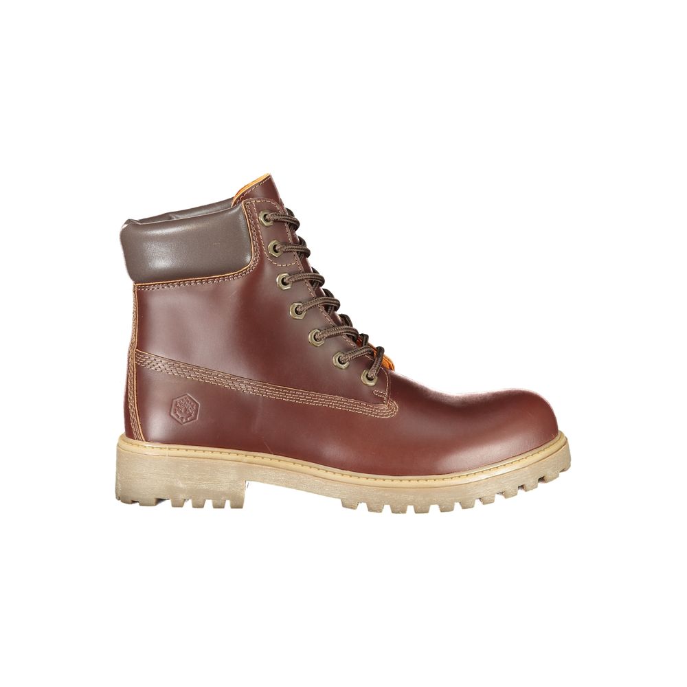 Brown Leather Men's Sneaker
