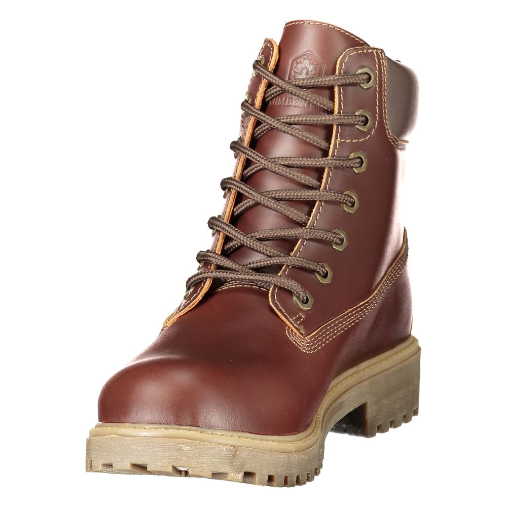 Brown Leather Men's Sneaker