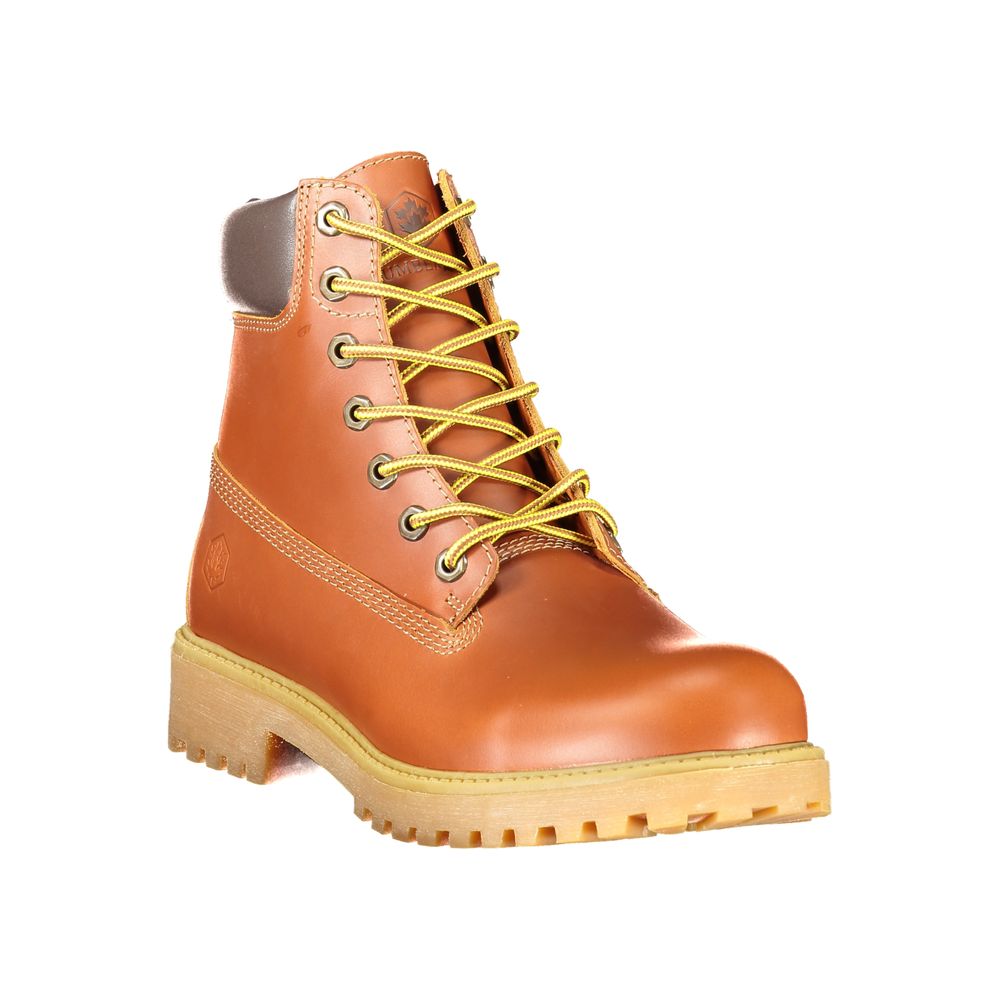 Brown Leather Men's Sneaker