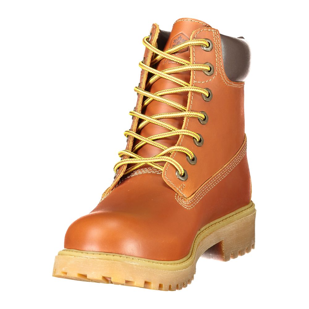Brown Leather Men's Sneaker