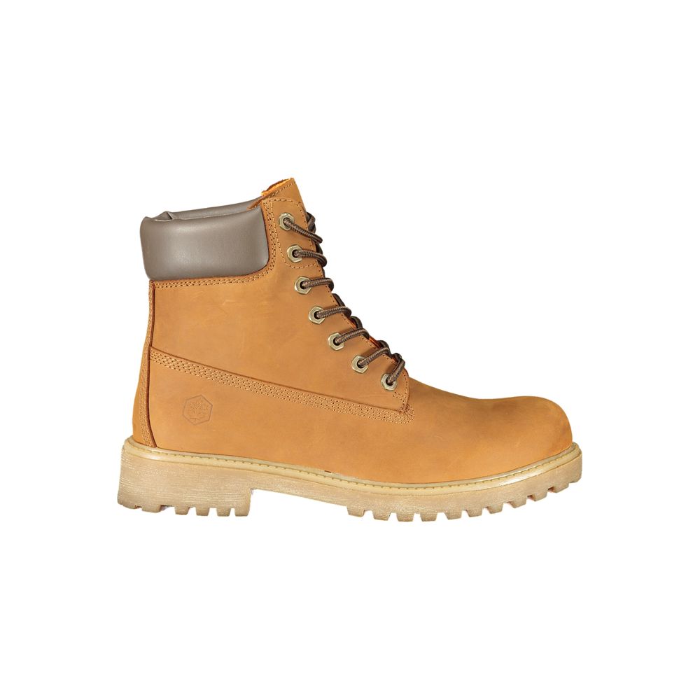 Brown Leather Men's Sneaker