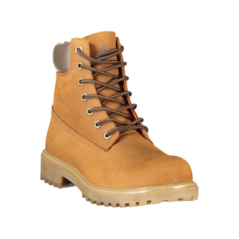 Brown Leather Men's Sneaker