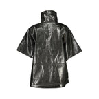 Black Polyurethane Women Sweater