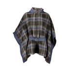 Blue Polyester Women's Top