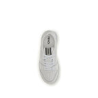 White Calf Leather Bos Taurus Athletic Sneakers