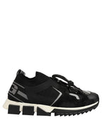 Black Sorrento Trekking Sneakers Men Shoes