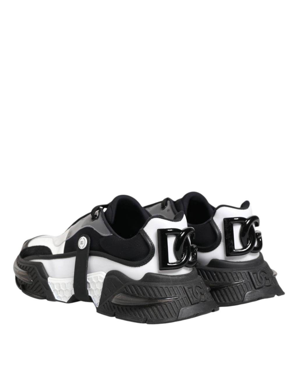 White Black Logo Airmaster Men Sneakers Shoes
