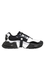 White Black Logo Airmaster Men Sneakers Shoes