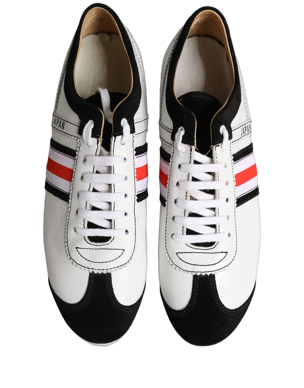 White Leather Japan Low Top Sneakers Shoes