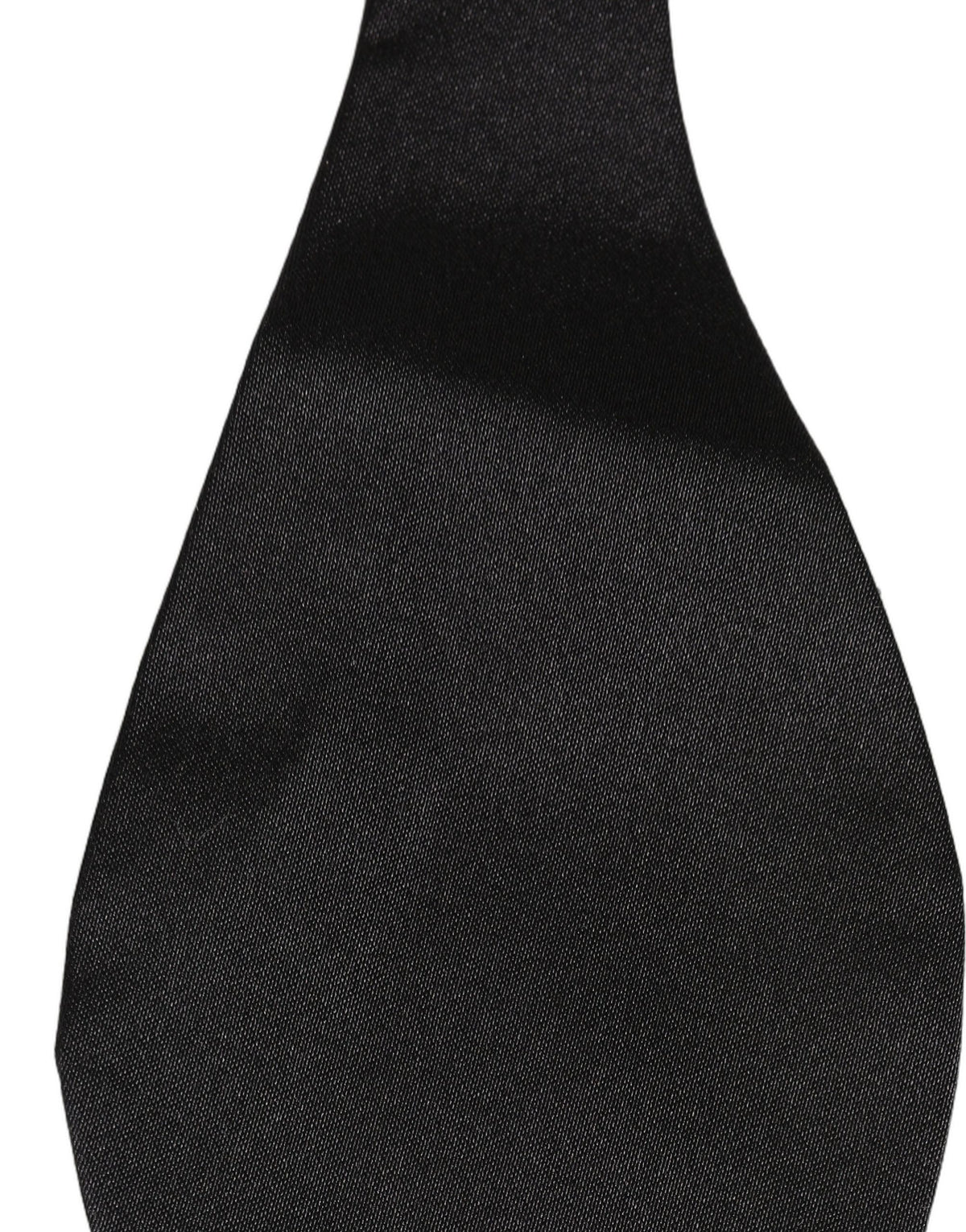 Men Black 100% Silk Adjustable Neck Papillon Bow Tie