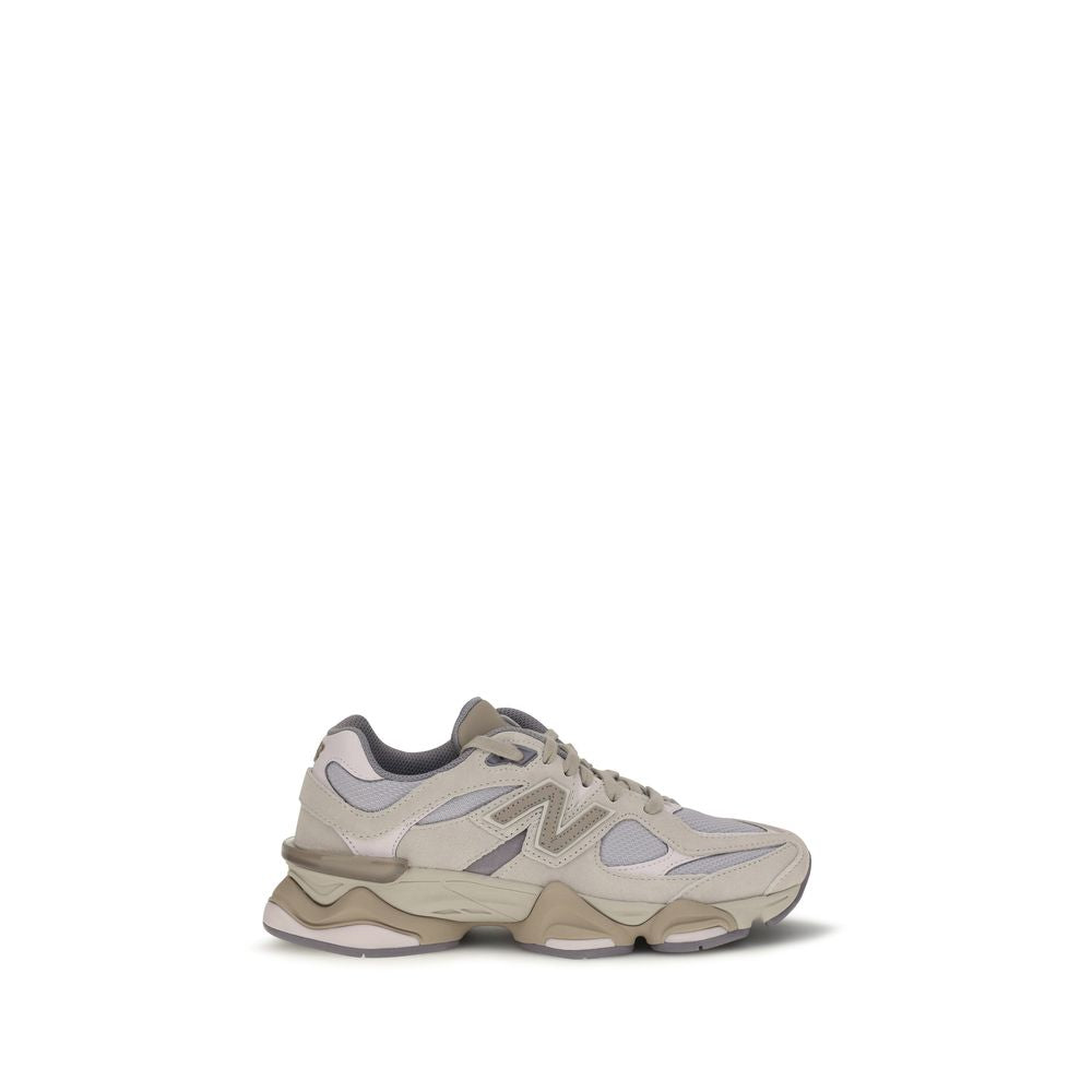 Beige Polyamide Athletic Sneakers