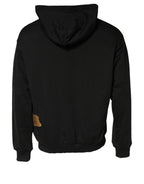 Black DG Logo Hoodie Men Sweatshirt Sweater
