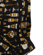 Black Cocktail Print Regular Boxer Underwear
