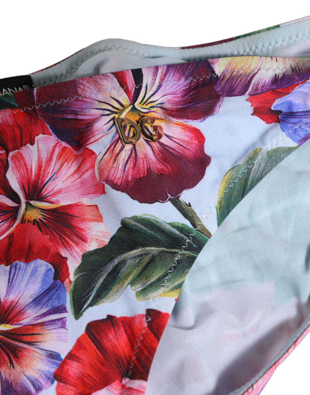 Multicolor Floral Swimsuit Bikini Bottom Swimwear
