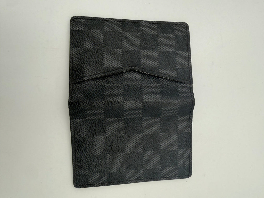 LOUIS VUITTON Compatto Card Holder ORGANIZER Damier Graphite Wallet