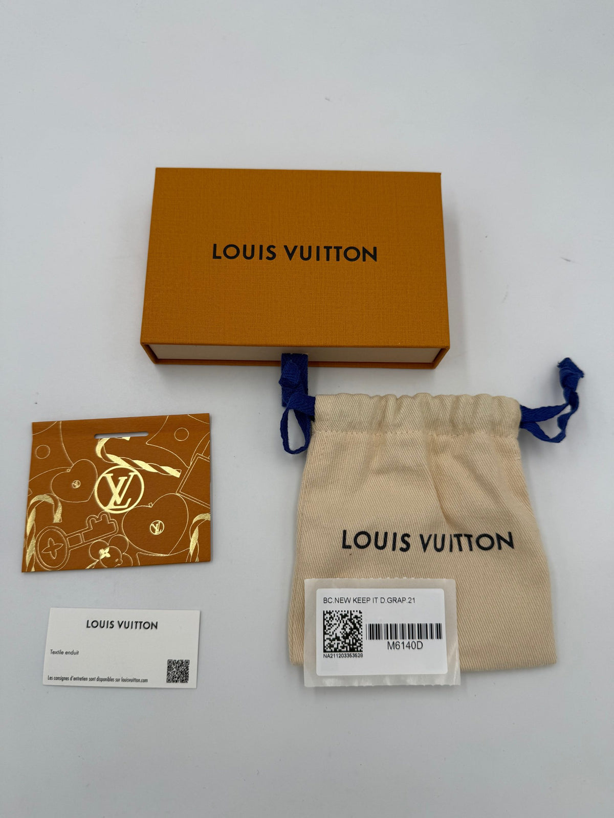 LOUIS VUITTON Compatto Card Holder ORGANIZER Damier Graphite Wallet