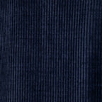 Blue Polyester Full-Length Jacket